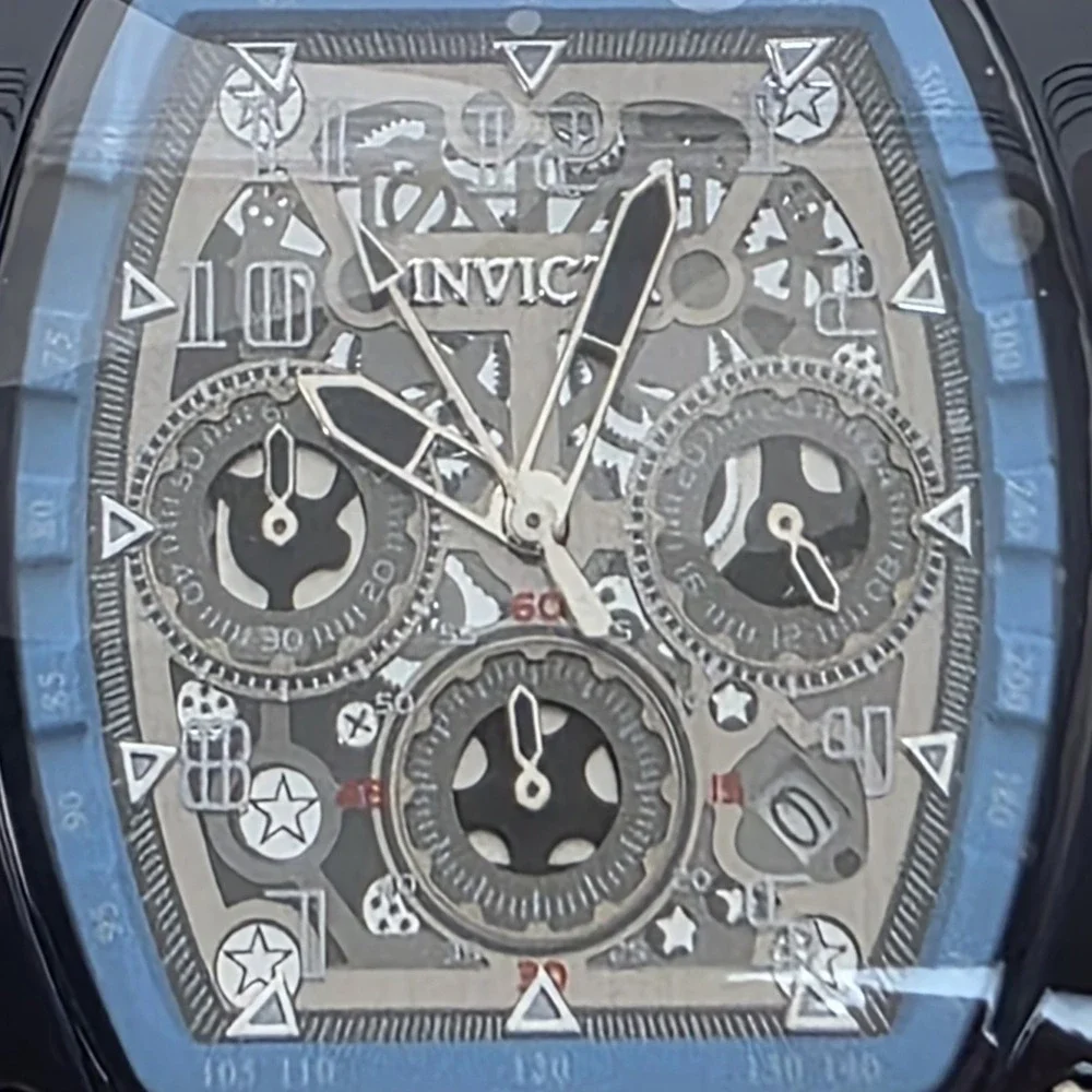 NEW Invicta Racing Night Fall - Nitro Gen Men's‎ Watch 43mm, Dark Blue  (69707)
